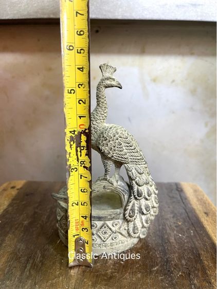 นกยูง ที่เขี่ย ทองเหลืองสะสมA2 รูปที่ 9