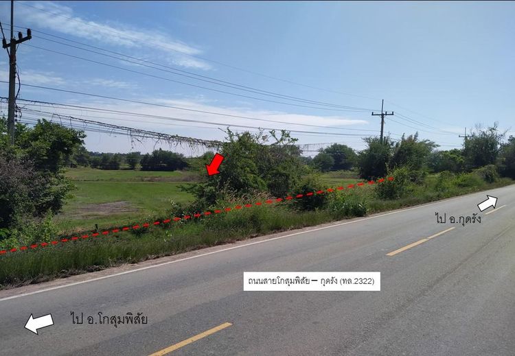 ใช่ 💖 ที่ดิน โกสุมพิสัย ราคาพิเศษ! 💖 รูปที่ 3