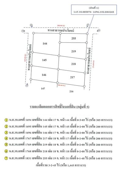 ใช่ 💖 ที่ดิน เขาสวนกวาง ราคาพิเศษ! 💖 รูปที่ 4
