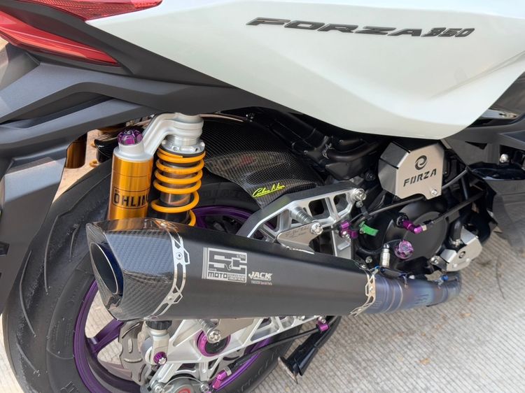 Forza350 ตัวท็อปRS ปี23 ไมล์แท้ 5xxxโล   สภาพป้ายแดง ใหม่กริ๊ป ไร้ริ้วรอย   รูปที่ 18