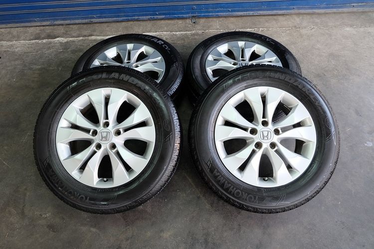 🔥ล้อ CRV G4 17นิ้ว  + ยาง Yokohama  G058 22565R17 ปี22 🔥