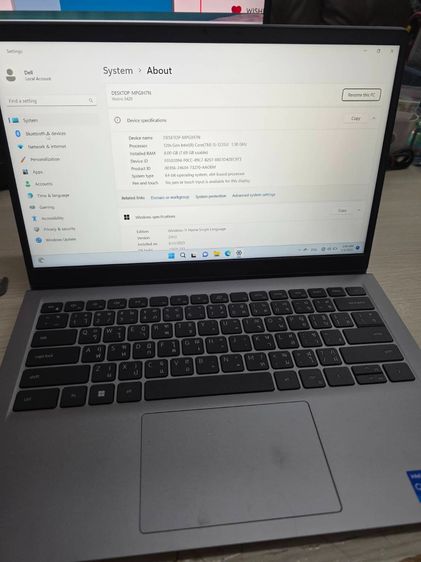 DELL VOSTRO 3420 หน้าจอ14นิ้ว CPU i5 1235U RAM8 512 SSD M.2 Intel UHD Grpahic กป+ที่ชาร์จ ในประกันฯ รูปที่ 16