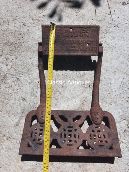 ขาเหยียบ เก้าอี้ตัดผม โง๊วเฮียบเส็ง เหล็กหล่อ รูปที่ 5