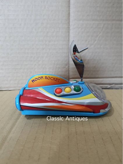 จรวจ สังกะสี  ของเล่นเก่าสะสม รูปที่ 4