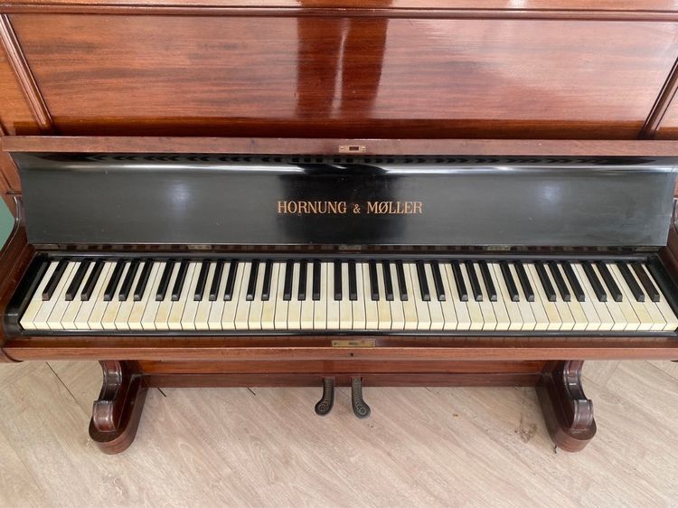 เปียโน Hornung  Moller grand piano งาน Germany เล่นได้ปกติดังทุกคีย์ รูปที่ 15