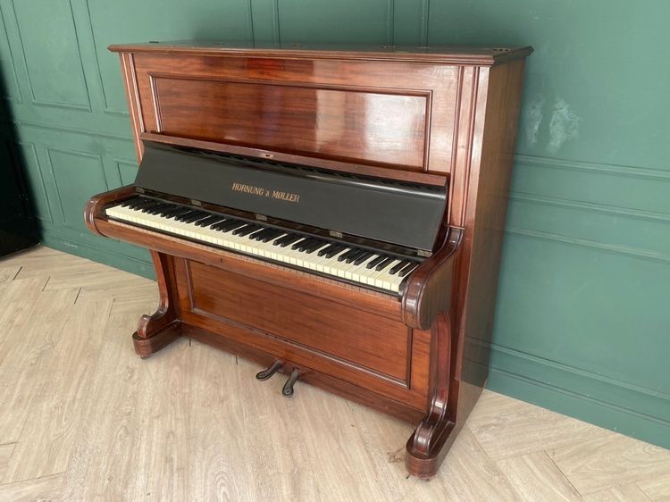 เปียโน Hornung  Moller grand piano งาน Germany เล่นได้ปกติดังทุกคีย์ รูปที่ 5