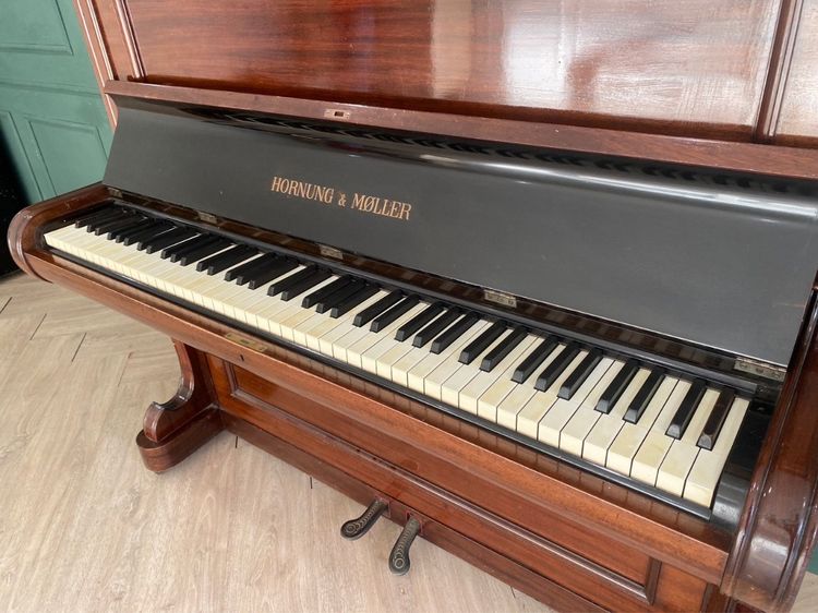 เปียโน Hornung  Moller grand piano งาน Germany เล่นได้ปกติดังทุกคีย์ รูปที่ 9