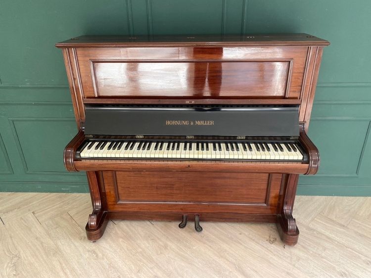 เปียโน Hornung  Moller grand piano งาน Germany เล่นได้ปกติดังทุกคีย์ รูปที่ 4