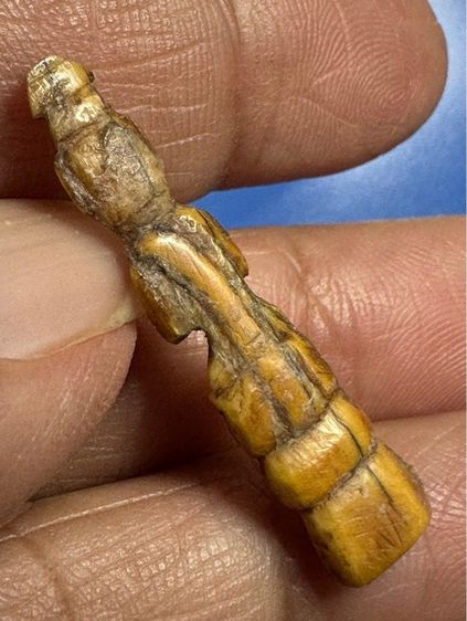 🙏พระปิดตาเนื้อผงคลุกรักหลังแบบ พิมพ์เล็ก เก่า🙏พระปิดตาล.พ.เดิม องค์ละ2000 รูปที่ 4