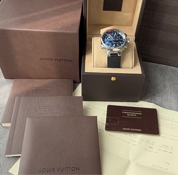 Louis Vuitton Tambour Regatta Alarm Chronograph รูปที่ 9