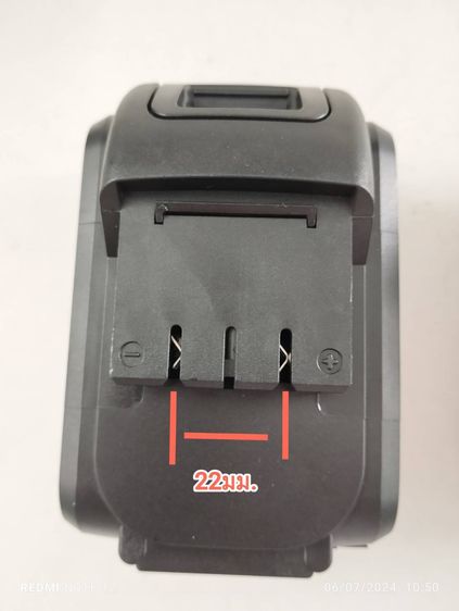 ของใหม่ แบตฯ40000mAh เครื่องมือไฟฟ้ไร้สาย ใช้กับเครื่องมือไฟฟ้าไร้สายหลายยี่ห้อต่างๆ รูปที่ 2