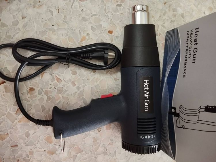 เครื่องเป่าลมร้อน ปรับอณุหภมิได้ ใช้เป่าฟิล์มรถยนต์ ฟิล์มมือถือ ดัดท่อPVC พลาสติก งานDIY และอื่นๆ รูปที่ 4