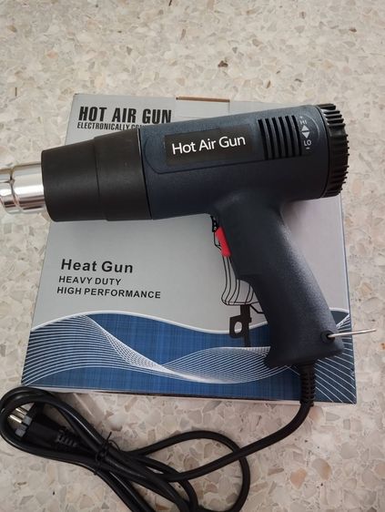 เครื่องเป่าลมร้อน ปรับอณุหภมิได้ ใช้เป่าฟิล์มรถยนต์ ฟิล์มมือถือ ดัดท่อPVC พลาสติก งานDIY และอื่นๆ รูปที่ 5