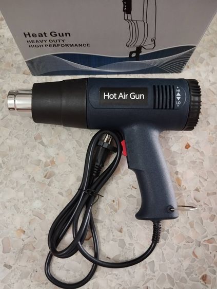เครื่องเป่าลมร้อน ปรับอณุหภมิได้ ใช้เป่าฟิล์มรถยนต์ ฟิล์มมือถือ ดัดท่อPVC พลาสติก งานDIY และอื่นๆ รูปที่ 3