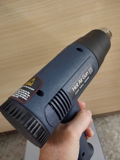 เครื่องเป่าลมร้อน ปรับอณุหภมิได้ ใช้เป่าฟิล์มรถยนต์ ฟิล์มมือถือ ดัดท่อPVC พลาสติก งานDIY และอื่นๆ รูปที่ 12