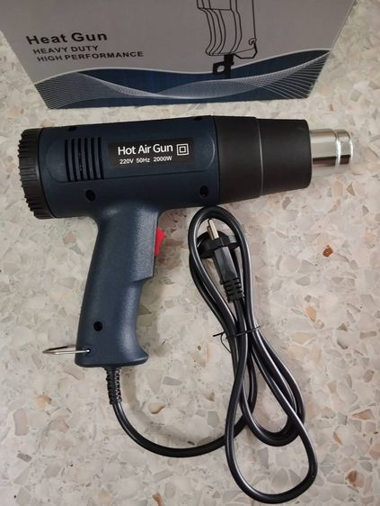 เครื่องเป่าลมร้อน ปรับอณุหภมิได้ ใช้เป่าฟิล์มรถยนต์ ฟิล์มมือถือ ดัดท่อPVC พลาสติก งานDIY และอื่นๆ รูปที่ 2