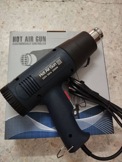 เครื่องเป่าลมร้อน ปรับอณุหภมิได้ ใช้เป่าฟิล์มรถยนต์ ฟิล์มมือถือ ดัดท่อPVC พลาสติก งานDIY และอื่นๆ รูปที่ 9