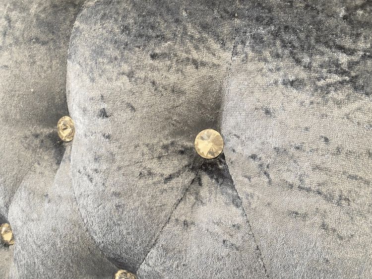 โซฟาหลุยส์ 2 ที่นั่ง เบาะผ้า สีฟ้า สไตล์โมเดิร์น รูปที่ 11