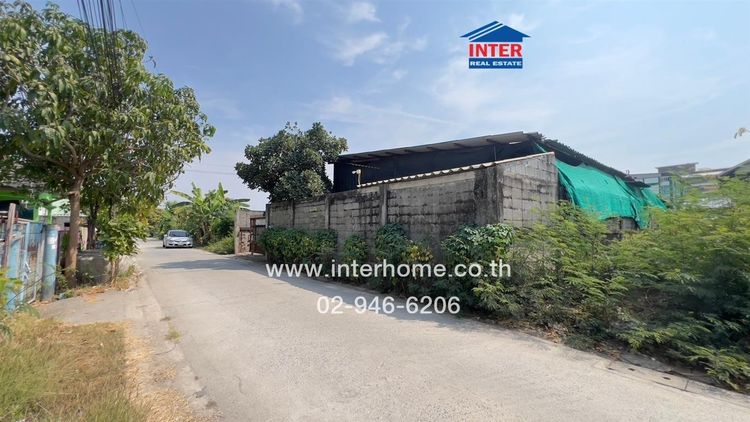 ไม่ใช่ ที่ดินเปล่า +สิ่งปลูกสร้าง 100 ตร.ว. ที่ดิน ซอยเชื่อมสัมพันธ์16 ถนนสุวินทวงศ์ ถนนเลียบวารี เขตหนองจอก กรุงเทพมหานคร รูปที่ 3