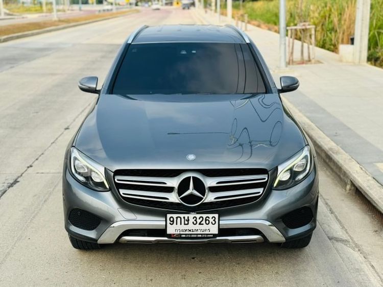 Mercedes-Benz GLC-Class 2017 GLC250 Utility-car ดีเซล ไม่ติดแก๊ส เกียร์อัตโนมัติ เทา รูปที่ 3