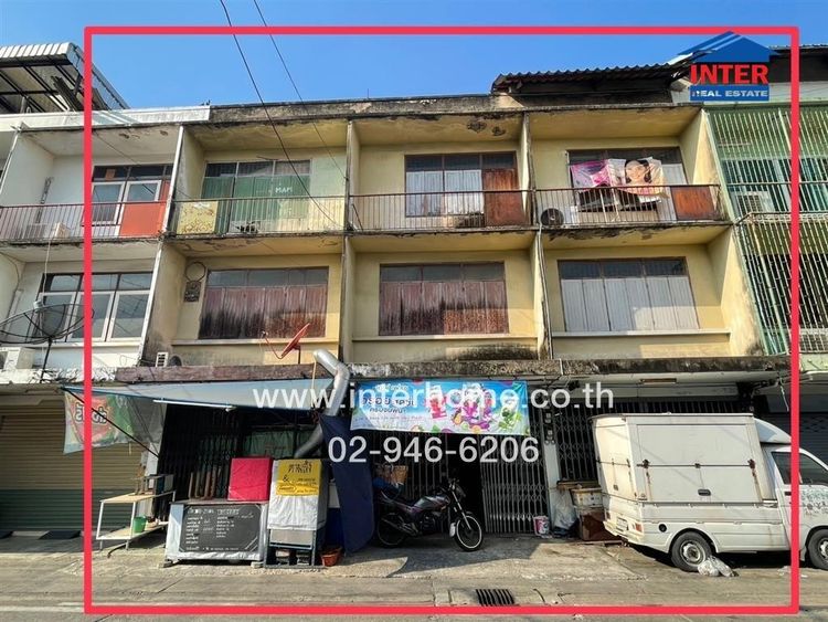 ขายที่ดิน+พร้อมสิ่งปลูกสร้าง 3 คูหา 169 ตร.ว. ใกล้เกทเวย์ ซอยประชาชื่น6 แยก6 ใกล้วิทยาลัยเทคโนโลยี วิมลบริหารธุรกิจ ถนนประชาชื่น 