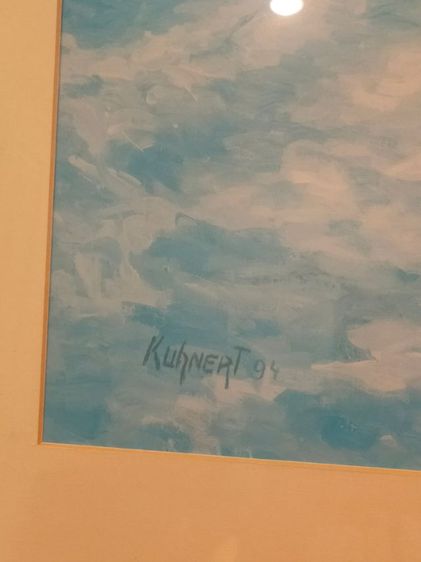 ภาพวาด สีน้ำมัน ลายเซ็น KUHNERT 94  รูปที่ 6