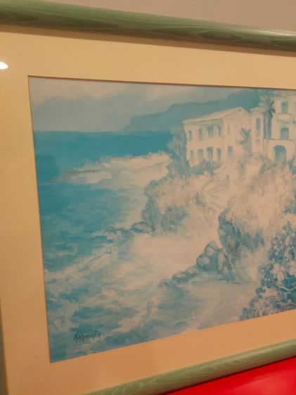 ภาพวาด สีน้ำมัน ลายเซ็น KUHNERT 94  รูปที่ 8