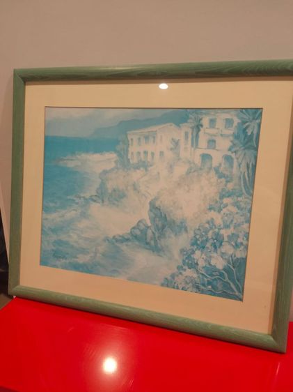 ภาพวาด สีน้ำมัน ลายเซ็น KUHNERT 94  รูปที่ 7