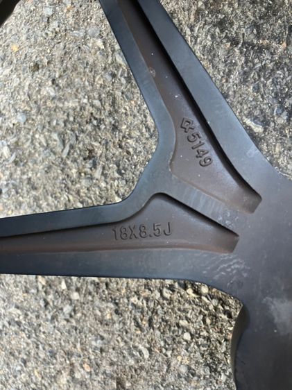 ล้อ Benz ลาย C63 AMG 18" ยาง 225 40 18 ล้อ 5 รู 112 ปี2018 ใส่ Vito W204 W212 W211 W209 W207 R170 R171 R172 W203 A Class B Class CLA รูปที่ 10