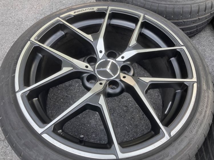 ล้อ Benz ลาย C63 AMG 18" ยาง 225 40 18 ล้อ 5 รู 112 ปี2018 ใส่ Vito W204 W212 W211 W209 W207 R170 R171 R172 W203 A Class B Class CLA