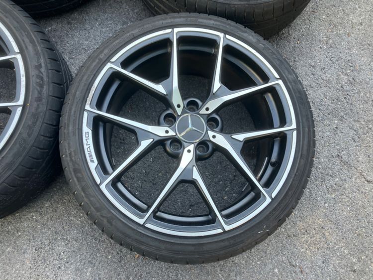 ล้อ Benz ลาย C63 AMG 18" ยาง 225 40 18 ล้อ 5 รู 112 ปี2018 ใส่ Vito W204 W212 W211 W209 W207 R170 R171 R172 W203 A Class B Class CLA รูปที่ 5