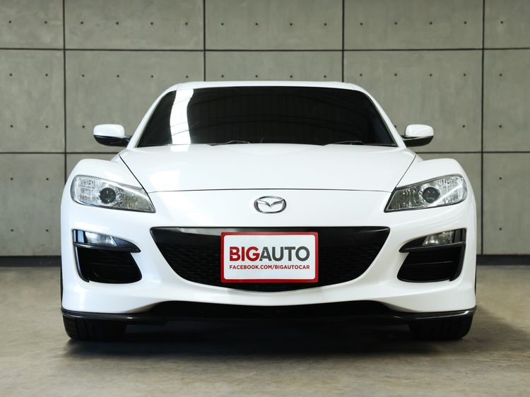 Mazda RX-8 2009 1.3 Roadster Sedan เบนซิน ไม่ติดแก๊ส เกียร์อัตโนมัติ ขาว รูปที่ 4