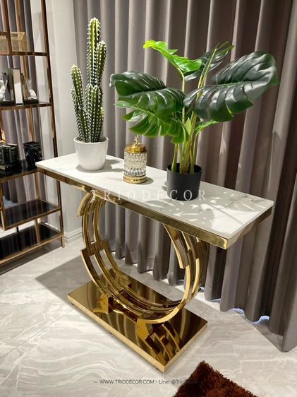 VALENTE LUXURY CONSOLE โต๊ะคอนโซล โต๊ะตั้งโชว์ รุ่น วาเลเต้ รูปที่ 3