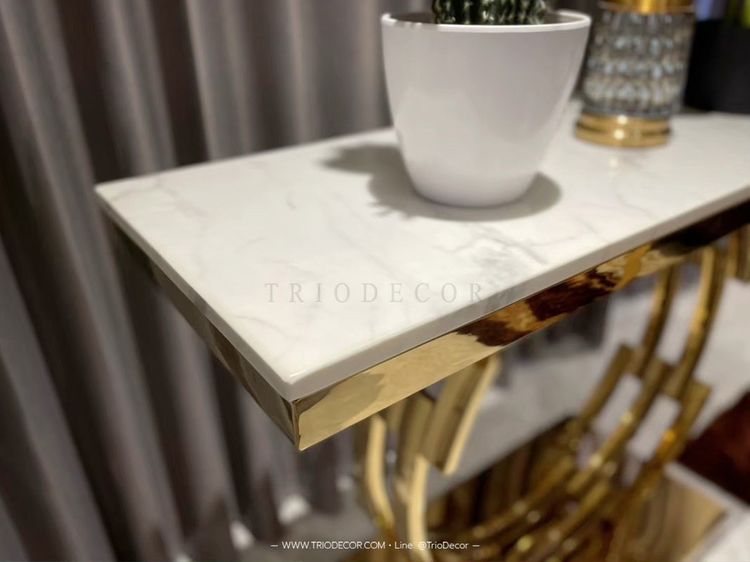 VALENTE LUXURY CONSOLE โต๊ะคอนโซล โต๊ะตั้งโชว์ รุ่น วาเลเต้ รูปที่ 5