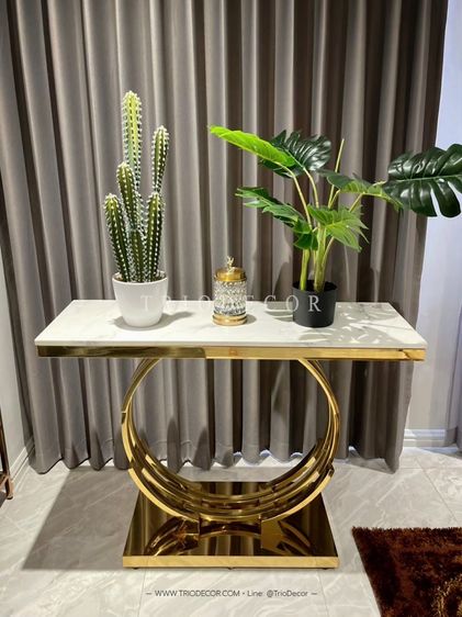 VALENTE LUXURY CONSOLE โต๊ะคอนโซล โต๊ะตั้งโชว์ รุ่น วาเลเต้ รูปที่ 4