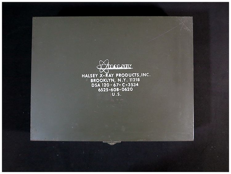 กล่องเหล็ก halsey x-ray box