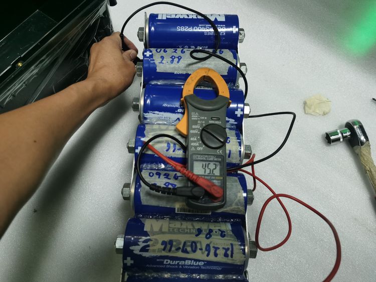 ถังแบตเตอรี่หรือsuper capacitor