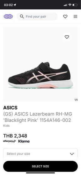 รองเท้า asics Unisex Kids  ของแท้ 💯  ใส่สบาย ้น้ำหนักเบา เหมาะกับให้น้องๆ ใส่ไปต่างประเทศ สวมใส่สบาย หมดความกังวล สำหรับคุณพ่อคุณแม่  รูปที่ 9