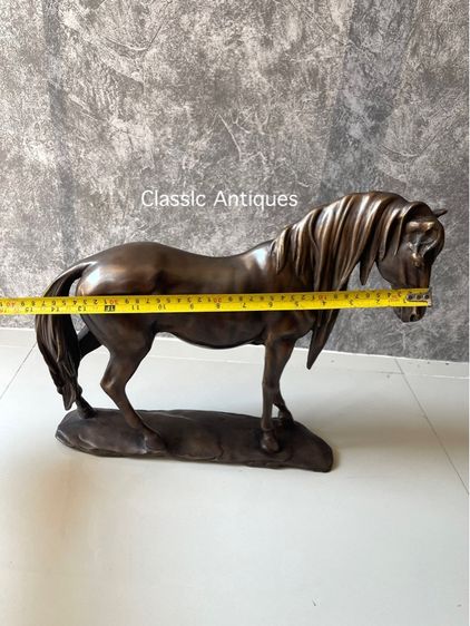 รูปปั้น ม้า อาชา ทองเหลืองสะสม รูปที่ 14