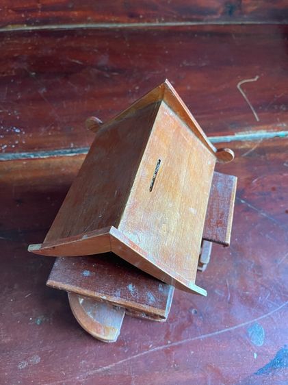 กระปุกออมสิน บ้านไม้สักสะสม รูปที่ 8