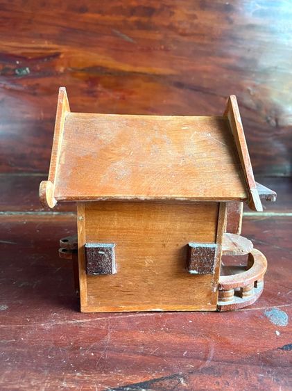 กระปุกออมสิน บ้านไม้สักสะสม รูปที่ 4