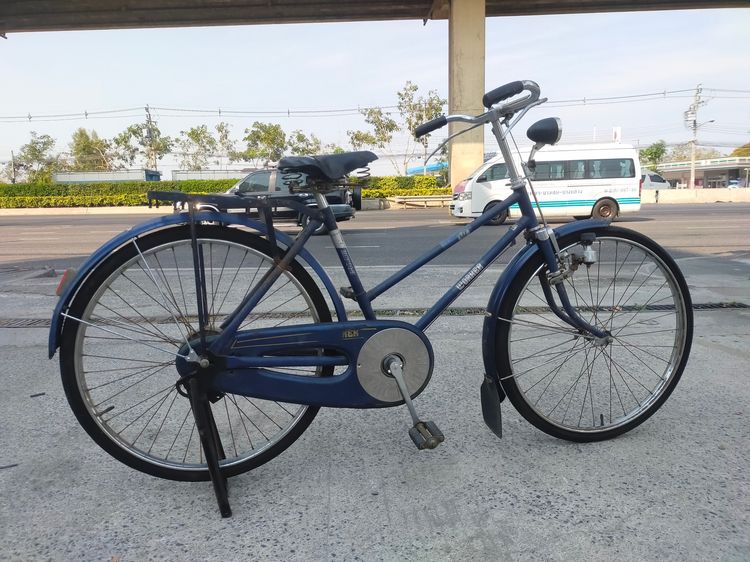 จักรยาน โบราณ คลาสสิค ญี่ปุ่น สวยมากเดิมๆ ป้ายอยู่เต็ม คู่ควรสะสม นับวันจะหายาก คานทรงผู้ชาย ลวดลายที่คานอยู่ครบสวย วงล้อ26 บังโซ่แบบเต็ม แข รูปที่ 2