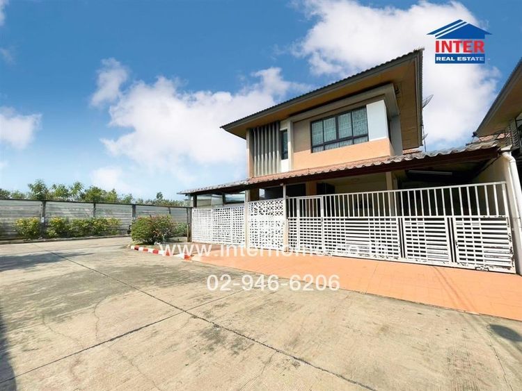 บ้านเดี่ยว 2 ชั้น 48 ตร.ว. หมู่บ้านพร้อมพัฒน์ไพร์ม รามอินทรา ใกล้โรงเรียนสาธิตพัฒนา ซอยหทัยราษฎร์39 ถนนปัญญาอินทรา เขตคลองสามวา กรุงเทพมหานค