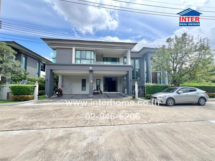 ไม่ใช่ บ้านเดี่ยว 2 ชั้น 123.4 ตร.ว. เดอะซิตี้ รามอินทรา-วงแหวน ถนนเลียบวงแหวนกาญจนาภิเษก ถนนไทยรามัญ เขตคลองสามวา กรุงเทพมหานคร