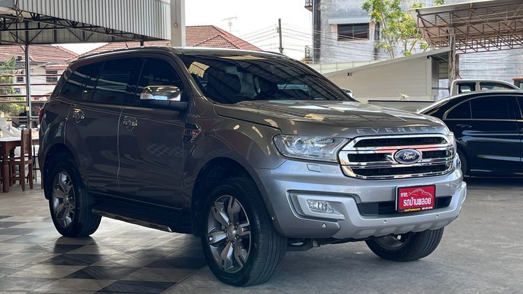 Ford Everest 2016 3.2 Titanium Plus 4WD Utility-car ดีเซล ไม่ติดแก๊ส เกียร์อัตโนมัติ บรอนซ์เงิน รูปที่ 3