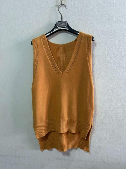 🌈 เสื้อไหมพรม  เสื้อกล้าม  เสื้อกั๊กไหมพรมคอวี แฟชั่นดีไซน์สวย งานญี่ปุ่นแท้💯✨️