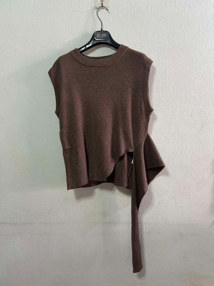 🌈 เสื้อไหมพรม  เสื้อกล้าม เสื้อคอกลม แฟชั่นดีไซน์สวย งานญี่ปุ่นแท้💯✨️ รูปที่ 3