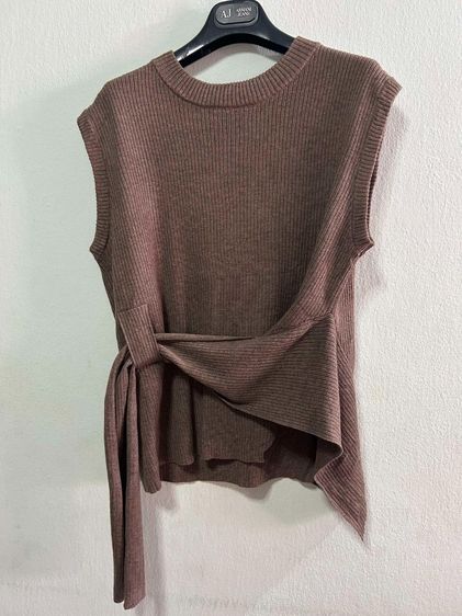 🌈 เสื้อไหมพรม  เสื้อกล้าม เสื้อคอกลม แฟชั่นดีไซน์สวย งานญี่ปุ่นแท้💯✨️ รูปที่ 2