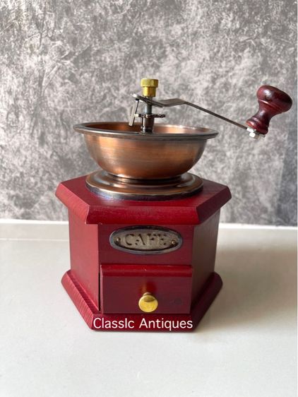 เครื่องบดกาแฟ หกเหลี่ยม สะสมA6