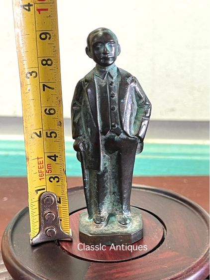 เจียงไคเช็ค ทองเหลือง จิ๋ว สะสม รูปที่ 10